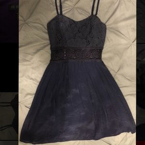 By&by navy blue dress